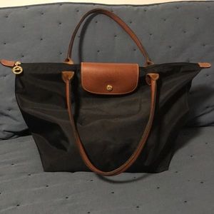 Longchamp Medium Nylon Tote
